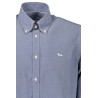 HARMONT & BLAINE CAMICIA MANICHE LUNGHE UOMO BLU