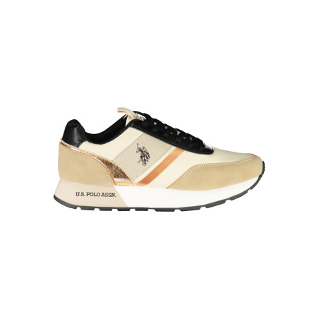 US POLO BEST PRICE BEIGE WOMEN&39S SPORTS SHOES