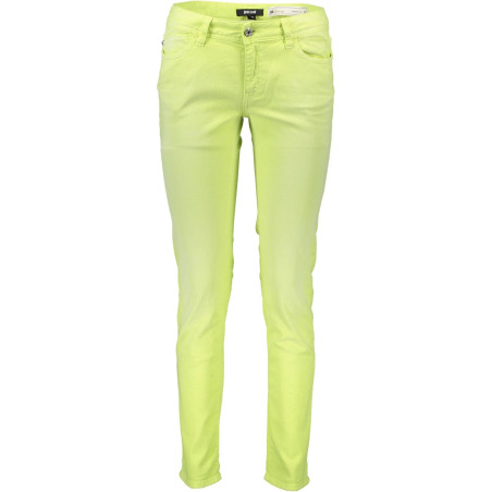 JUST CAVALLI YELLOW WOMEN&39S TROUSERS