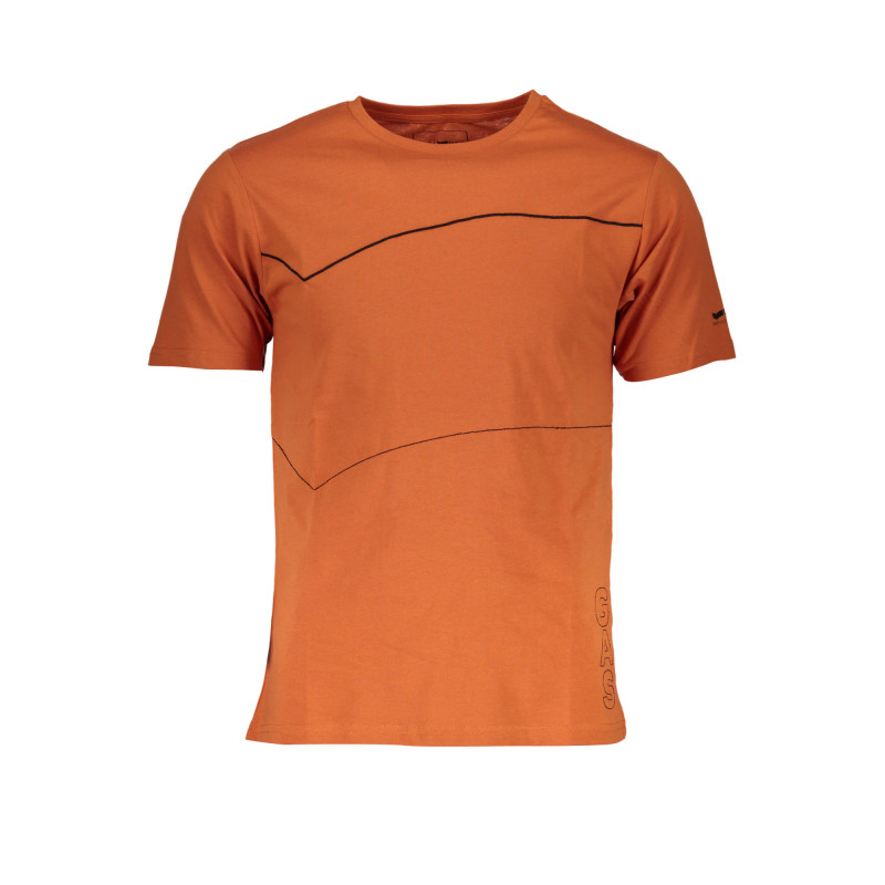 GAS T-SHIRT MANICHE CORTE UOMO ARANCIO