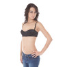 JOHN GALLIANO WOMEN&39S BLACK BALCONY BRA