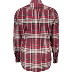 GANT CAMICIA MANICHE LUNGHE UOMO ROSSO