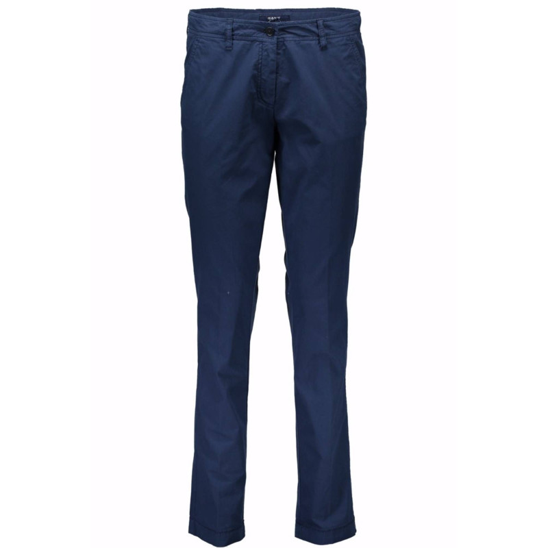 GANT BLUE WOMEN&39S TROUSERS