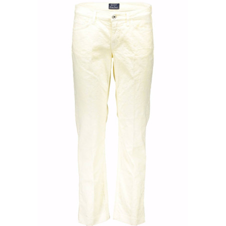 GANT WHITE WOMEN&39S TROUSERS