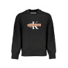 CALVIN KLEIN MEN&39S BLACK ZIPLESS SWEATSHIRT