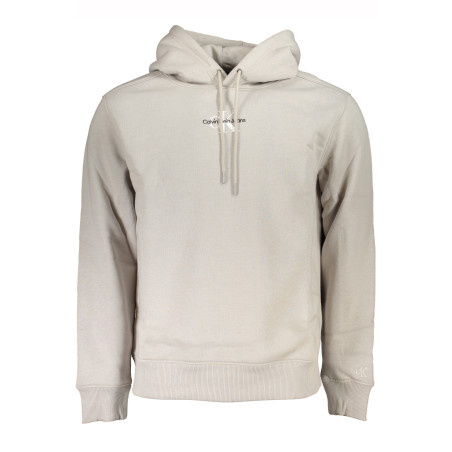 CALVIN KLEIN MEN&39S GRAY ZIPLESS SWEATSHIRT