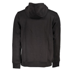 TOMMY HILFIGER MEN&39S BLACK ZIPLESS SWEATSHIRT