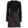 DESIGUAL BLACK WOMEN&39S SHORT DRESS