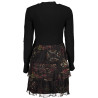 DESIGUAL BLACK WOMEN&39S SHORT DRESS