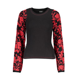 DESIGUAL MAGLIA DONNA NERO