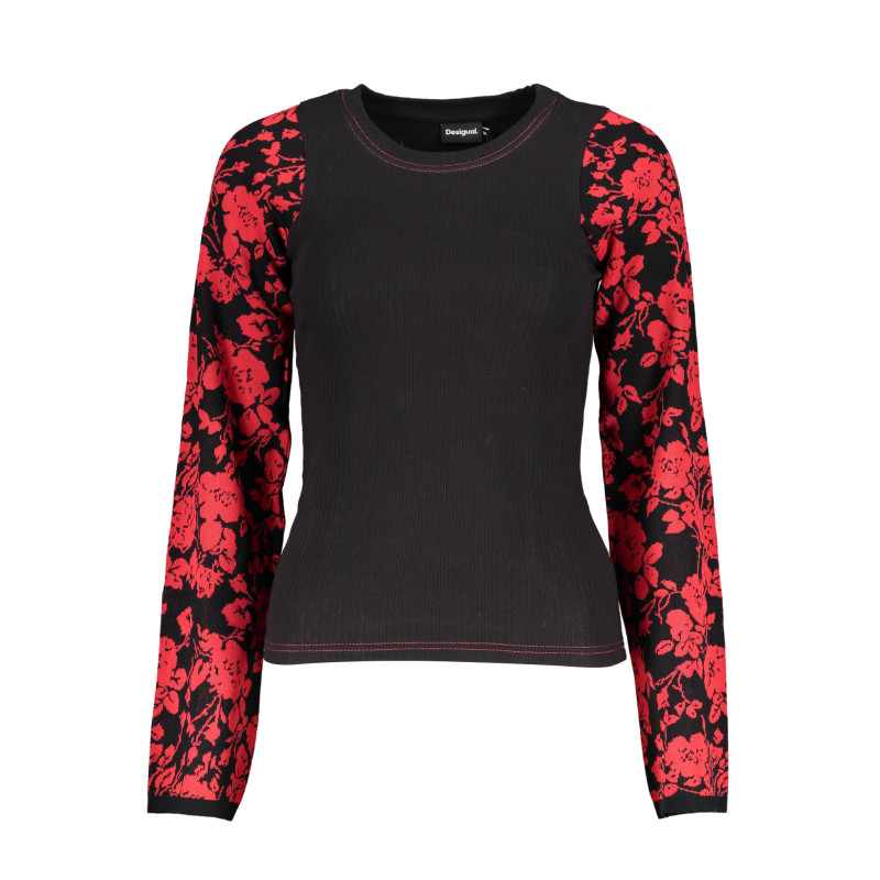 DESIGUAL MAGLIA DONNA NERO