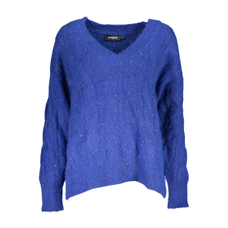 DESIGUAL MAGLIONE DONNA BLU