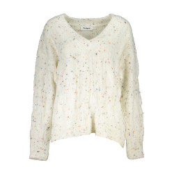 DESIGUAL MAGLIONE DONNA BIANCO