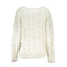 DESIGUAL WHITE WOMEN&39S SWEATER