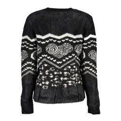 DESIGUAL MAGLIONE DONNA NERO