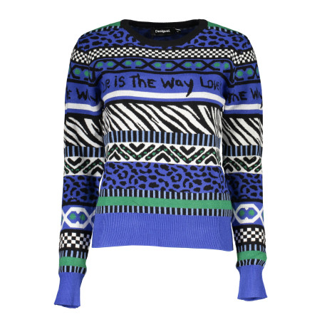 DESIGUAL WOMEN&39S BLUE SWEATER