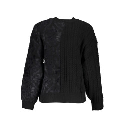 DESIGUAL MAGLIONE DONNA NERO