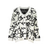 DESIGUAL WHITE WOMEN&39S CARDIGAN