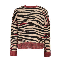 DESIGUAL MAGLIONE DONNA ROSSO