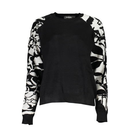 DESIGUAL BLACK WOMEN&39S SWEATER