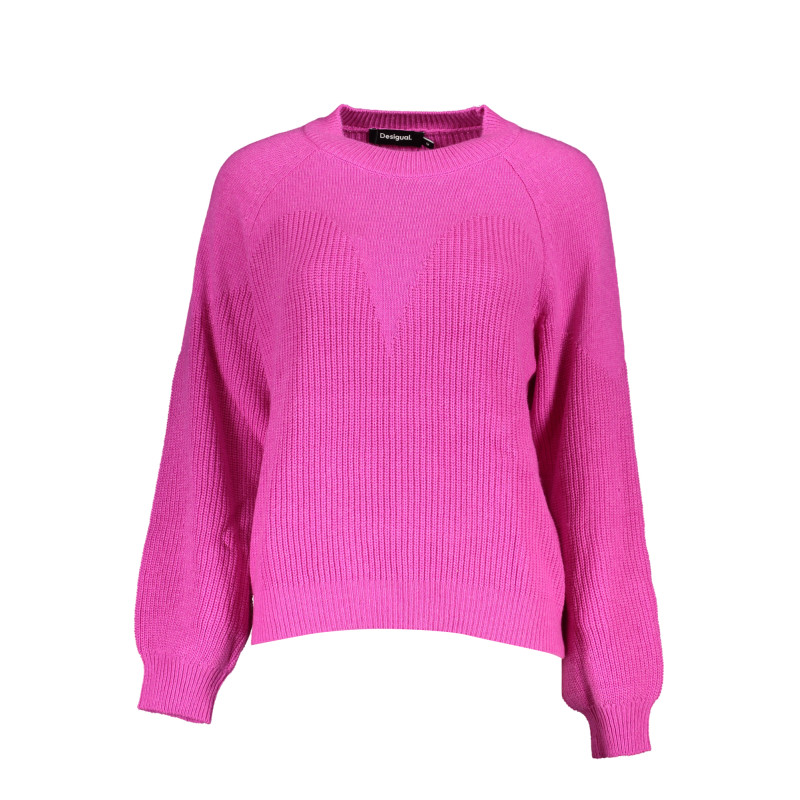 DESIGUAL PINK WOMEN&39S SWEATER