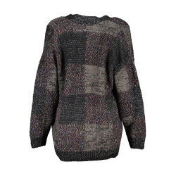 DESIGUAL CARDIGAN DONNA NERO