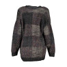 DESIGUAL CARDIGAN DONNA NERO