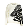 DESIGUAL WHITE WOMEN&39S SWEATER