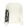 DESIGUAL WHITE WOMEN&39S SWEATER