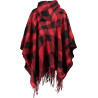 DESIGUAL PONCHO DONNA ROSSO