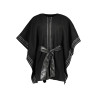 DESIGUAL BLACK WOMEN&39S PONCHO