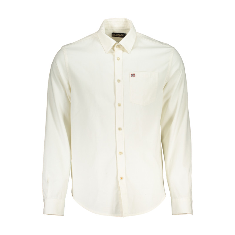 NAPAPIJRI MEN&39S WHITE LONG SLEEVE SHIRT