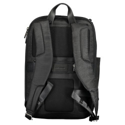 PIQUADRO MEN&39S BLACK BACKPACK