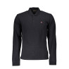 NAPAPIJRI MEN&39S BLACK LONG SLEEVED POLO SHIRT