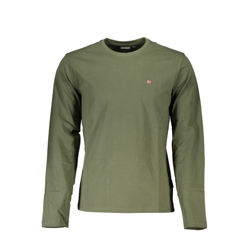 NAPAPIJRI T-SHIRT MANICHE CORTE UOMO VERDE