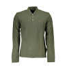 NAPAPIJRI GREEN MEN&39S LONG SLEEVED POLO SHIRT