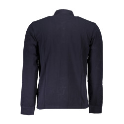 NAPAPIJRI MEN&39S LONG SLEEVED POLO SHIRT BLUE