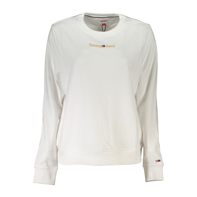 TOMMY HILFIGER FELPA SENZA ZIP DONNA BIANCO