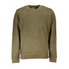 TOMMY HILFIGER MEN&39S GREEN ZIPLESS SWEATSHIRT