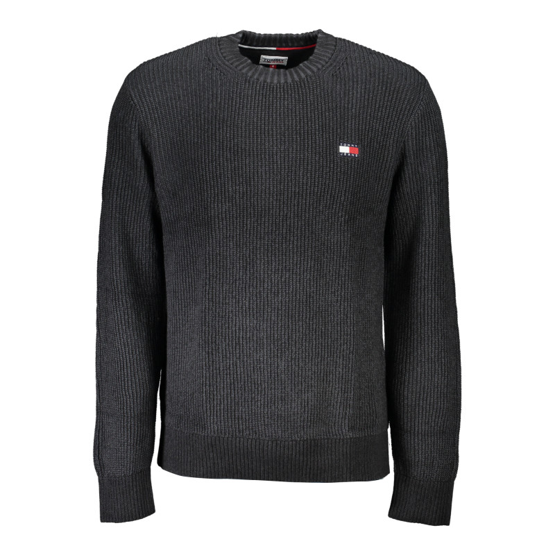 TOMMY HILFIGER MEN&39S BLACK SWEATER