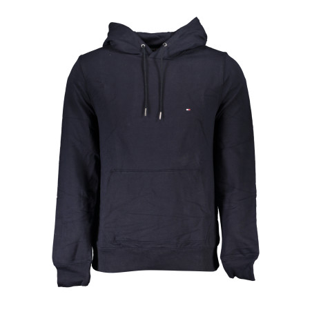 TOMMY HILFIGER MEN&39S BLUE ZIPLESS SWEATSHIRT