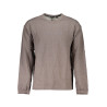 CALVIN KLEIN MEN&39S BROWN ZIPLESS SWEATSHIRT