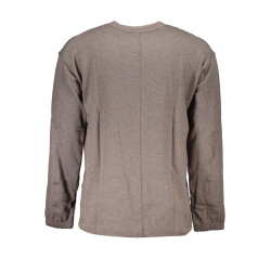 CALVIN KLEIN MEN&39S BROWN ZIPLESS SWEATSHIRT