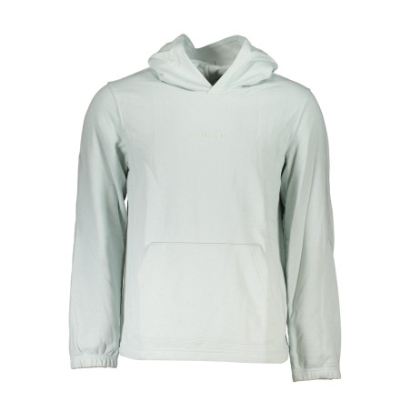 CALVIN KLEIN MEN&39S GREEN ZIPLESS SWEATSHIRT