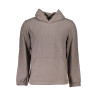 CALVIN KLEIN MEN&39S BROWN ZIPLESS SWEATSHIRT