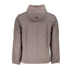 CALVIN KLEIN MEN&39S BROWN ZIPLESS SWEATSHIRT