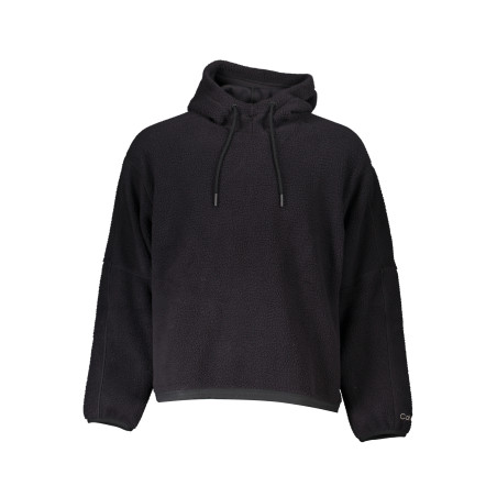 CALVIN KLEIN MEN&39S BLACK ZIPLESS SWEATSHIRT