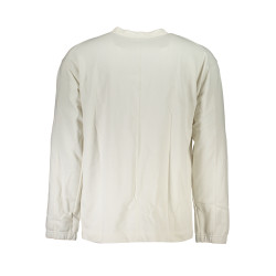 CALVIN KLEIN MEN&39S WHITE ZIPLESS SWEATSHIRT