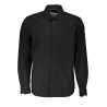 CALVIN KLEIN CAMICIA MANICHE LUNGHE UOMO NERO