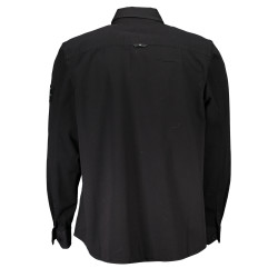 CALVIN KLEIN CAMICIA MANICHE LUNGHE UOMO NERO